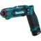 Makita Akku-Knickschrauber DF012DSE, 7,2Volt, Bohrschrauber