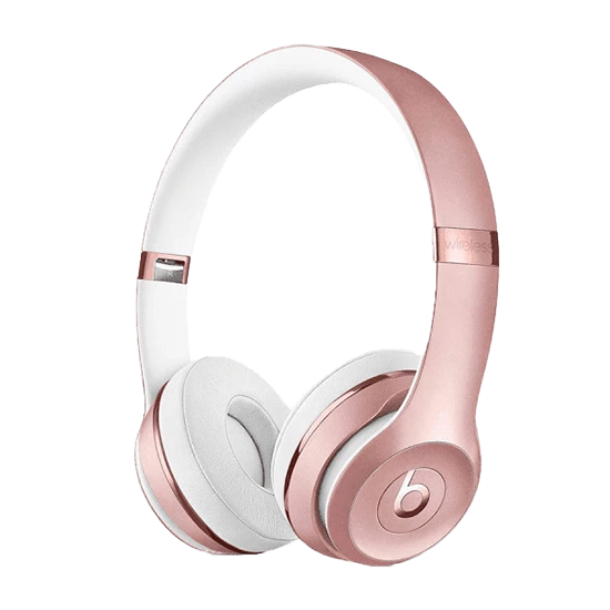 Beats Solo 3 Wireless Bluetooth Headphones (Over Ear) - Rose Gold