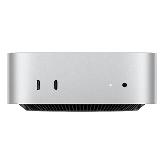 Apple Mac mini M4, 10-Core CPU, 10-Core GPU, 16GB RAM, 256GB SSD - Silver