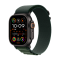 Watch Apple Watch Ultra 2 (2024) LTE 49mm Black Titanium Case with Alpine Loop M - Dark Green