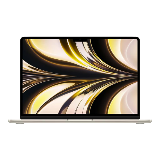 Apple MacBook Air 13 M2 2022 QWERTZ 16GB RAM 256GB 8-Core CPU 8-Core GPU - Starlight