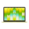 Apple MacBook Neo 13 A18 2026 QWERTY 8GB RAM 256GB - Citrus