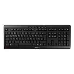 Cherry Stream Keyboard Wireless QWERTZ - Black