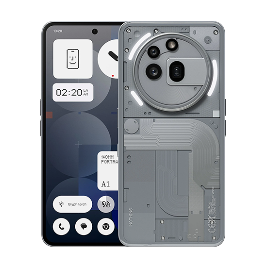 Nothing Phone 3a Pro 5G Dual Sim 12GB RAM 256GB - Grey Nothing Phone 3a Pro 5G Dual Sim 12GB RAM 256GB - Grey