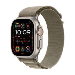 Watch Apple Watch Ultra 2 LTE 49mm Titanium Case with Alpine Loop S - Olive Watch Apple Watch Ultra 2 LTE 49mm Titanium Case with Alpine Loop S - Olive