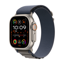 Watch Apple Watch Ultra 2 Natural LTE 49mm Titanium Case with Alpine Loop S - Blue Watch Apple Watch Ultra 2 Natural LTE 49mm Titanium Case with Alpine Loop S - Blue