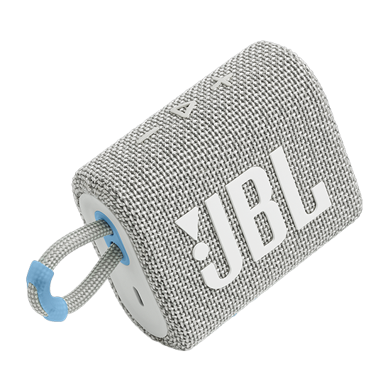 JBL Go 3 Bluetooth Speaker - White