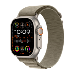 Watch Apple Watch Ultra 2 LTE 49mm Titanium Case with Alpine Loop L - Olive