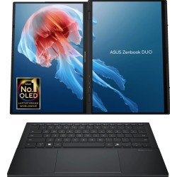 ASUS Zenbook Duo OLED UX8406MA-PZ103W - 14" WQXGA+ OLED, u9-185H, 32GB RAM, 1TB SSD, Intel Arc, Windows 11