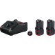 Bosch Starter-Set 12V (2x GBA 12V 2.0Ah + GAL 12V-40 Professional)