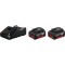 Bosch Starter-Set 18V (2x GBA 18V 4.0Ah + GAL 18V-40 Professional), Ladegerät