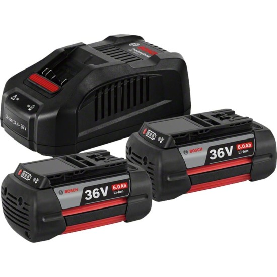 Bosch Starter-Set 36V (2x GBA 36V 6.0Ah + GAL 3680 CV Professional)