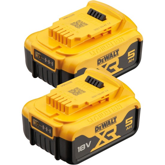 DEWALT Akku DCB184 18Volt 5Ah XR Li-Ionen, Starter Kit