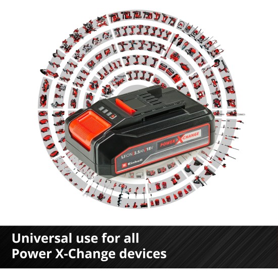 Einhell 18V 2,5Ah PXC Starter Kit, Set