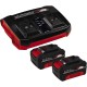 Einhell 2x 4,0Ah & Twincharger Kit, Set Einhell 2x 4,0Ah & Twincharger Kit, Set