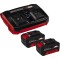 Einhell 2x 4,0Ah & Twincharger Kit, Set
