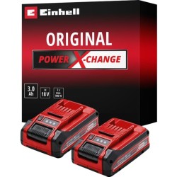 Einhell Akku Power-X-Change Plus TWIN-PACK 18Volt 3,0Ah