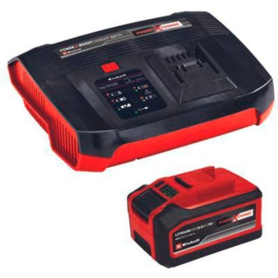 Einhell PXC-Starter-Kit, Power-X-Change Power X-Boostcharger 6A, Set