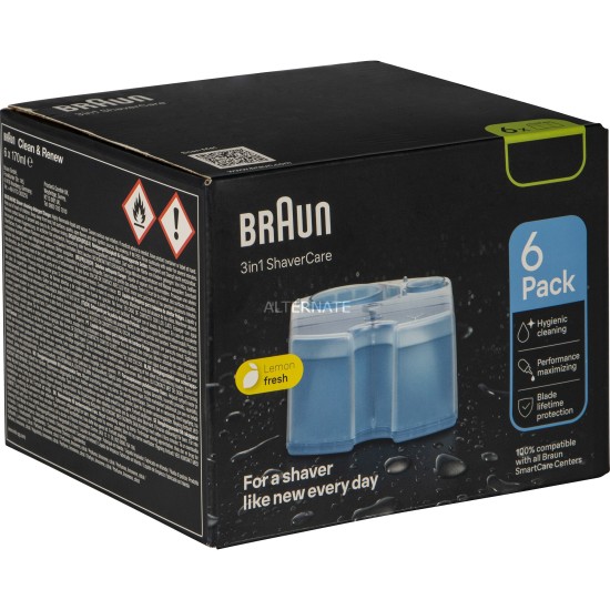 Braun Clean & Renew Reinigungskartusche CCR 2 (5+1er-Pack)