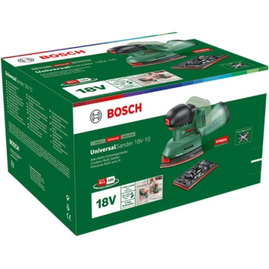 Bosch Akku-Multischleifer UniversalSander 18V-10