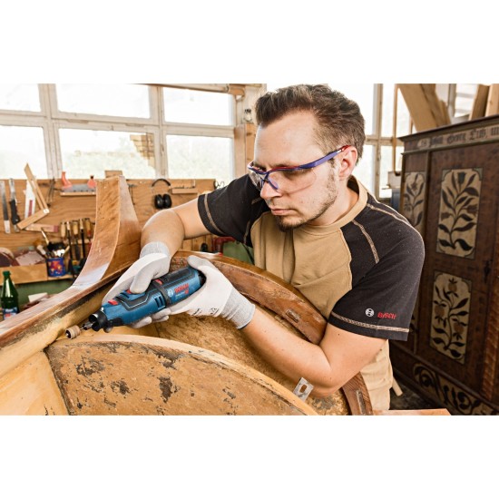Bosch Akku-Rotationswerkzeug GRO 12V-35 solo Professional, 12 Volt, Multifunktions-Werkzeug