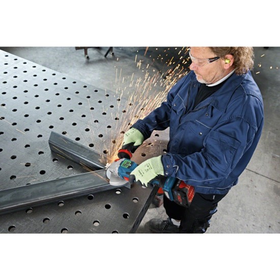 Bosch Akku-Winkelschleifer BITURBO GWS 18V-15 SC Professional solo