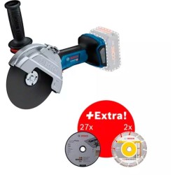 Bosch Akku-Winkelschleifer BITURBO GWS 18V-180 P Professional solo, Ø 180mm