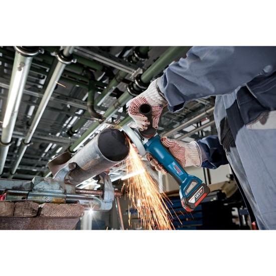 Bosch Akku-Winkelschleifer GWS 18V-10 P Professional solo, Ø 125mm