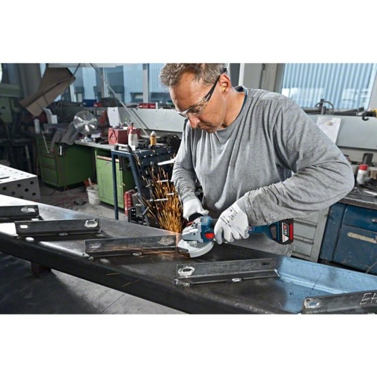 Bosch Akku-Winkelschleifer GWS 18V-10 Professional solo, Ø 125mm