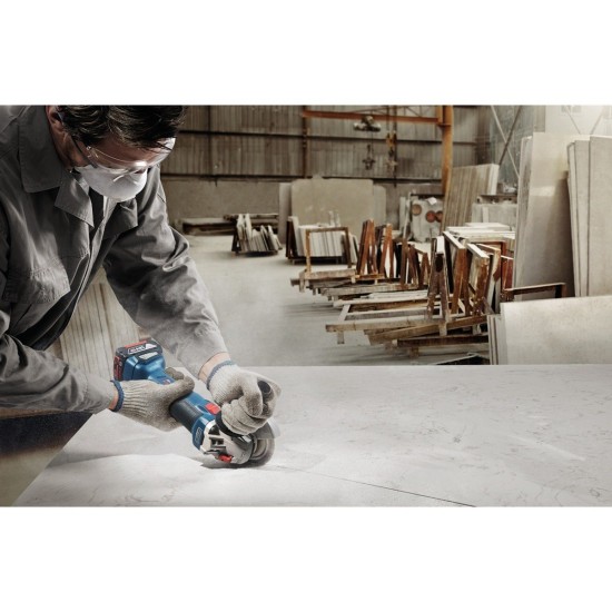 Bosch Akku-Winkelschleifer GWS 18V-10 Professional solo, Ø 125mm