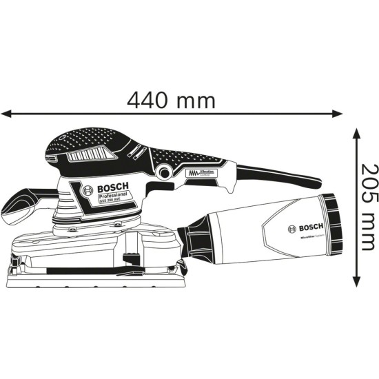 Bosch Schwingschleifer GSS 280 AVE Professional