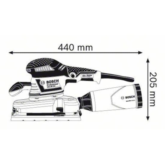 Bosch Schwingschleifer GSS 280 AVE Professional