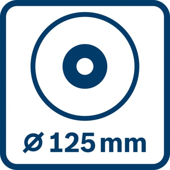 Bosch Winkelschleifer GWS 12-125 P Professional