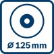 Bosch Winkelschleifer GWS 12-125 P Professional