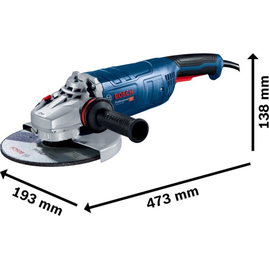 Bosch Winkelschleifer GWS 24-230 P Professional