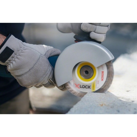 Bosch X-LOCK Winkelschleifer GWX 14-125 Professional