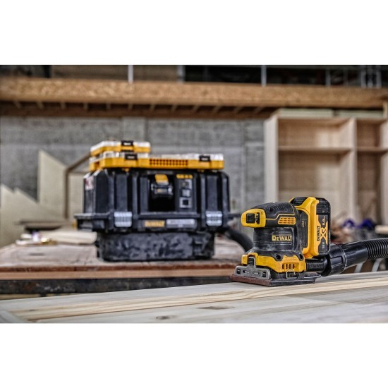 DEWALT Akku-Vibrationsschleifer DCW200NT, 18Volt, Schwingschleifer
