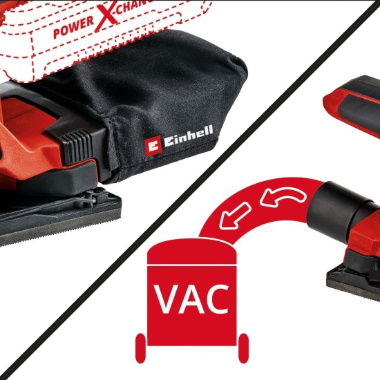 Einhell Akku-Schwingschleifer TC-OS 18/187 Li-Solo