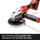 Einhell Professional Akku-Winkelschleifer AXXIO, 18Volt