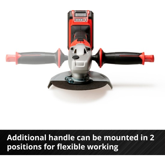 Einhell Professional Akku-Winkelschleifer TE-AG 18/150 Li BL - Solo, 18Volt