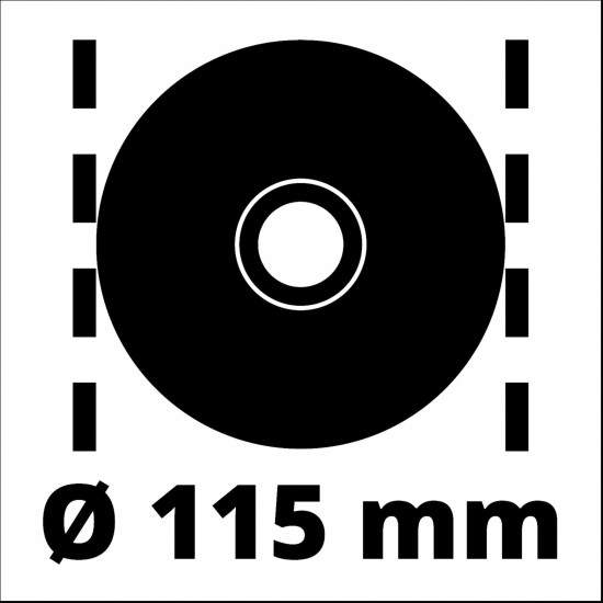 Einhell Winkelschleifer TC-AG 115/1