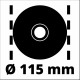 Einhell Winkelschleifer TC-AG 115/1