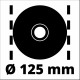 Einhell Winkelschleifer TC-AG 125/850 Kit