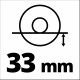Einhell Winkelschleifer TC-AG 125/850 Kit