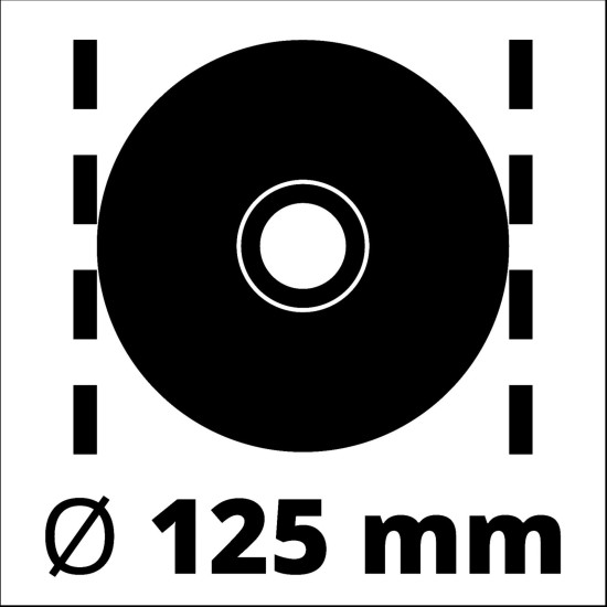 Einhell Winkelschleifer TE-AG 125/1010 CE Q