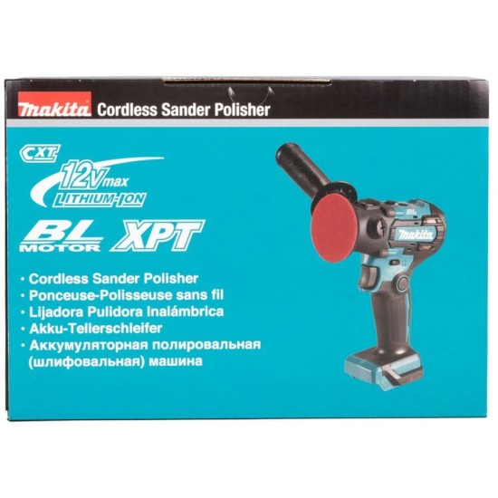 Makita Akku-Schleifer und -Polierer PV301DZ, 12Volt, Poliermaschine