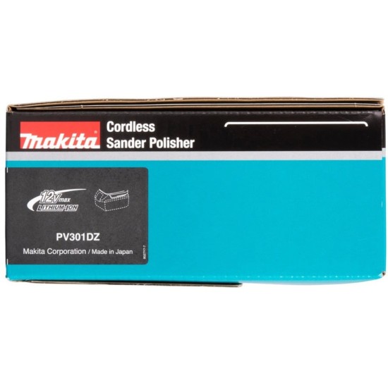 Makita Akku-Schleifer und -Polierer PV301DZ, 12Volt, Poliermaschine