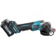 Makita Akku-Winkelschleifer GA016GM201 XGT, 40Volt