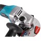 Makita Akku-Winkelschleifer GA016GZ XGT, 40Volt