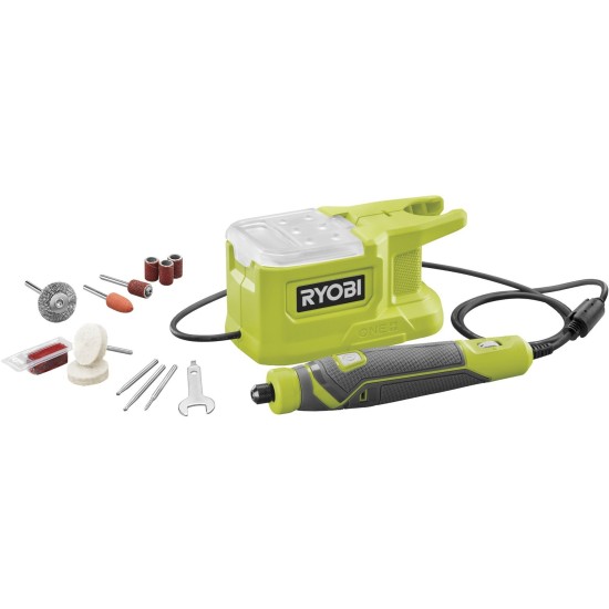 Ryobi ONE+ Akku-Rotationswerkzeug RRT18-0, 18Volt, Geradschleifer
